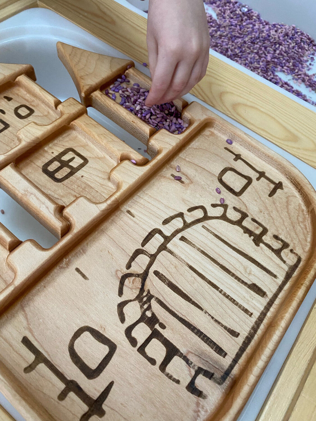 Castle Imaginative Play Tray