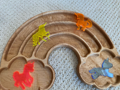Rainbow Imaginative Play Tray