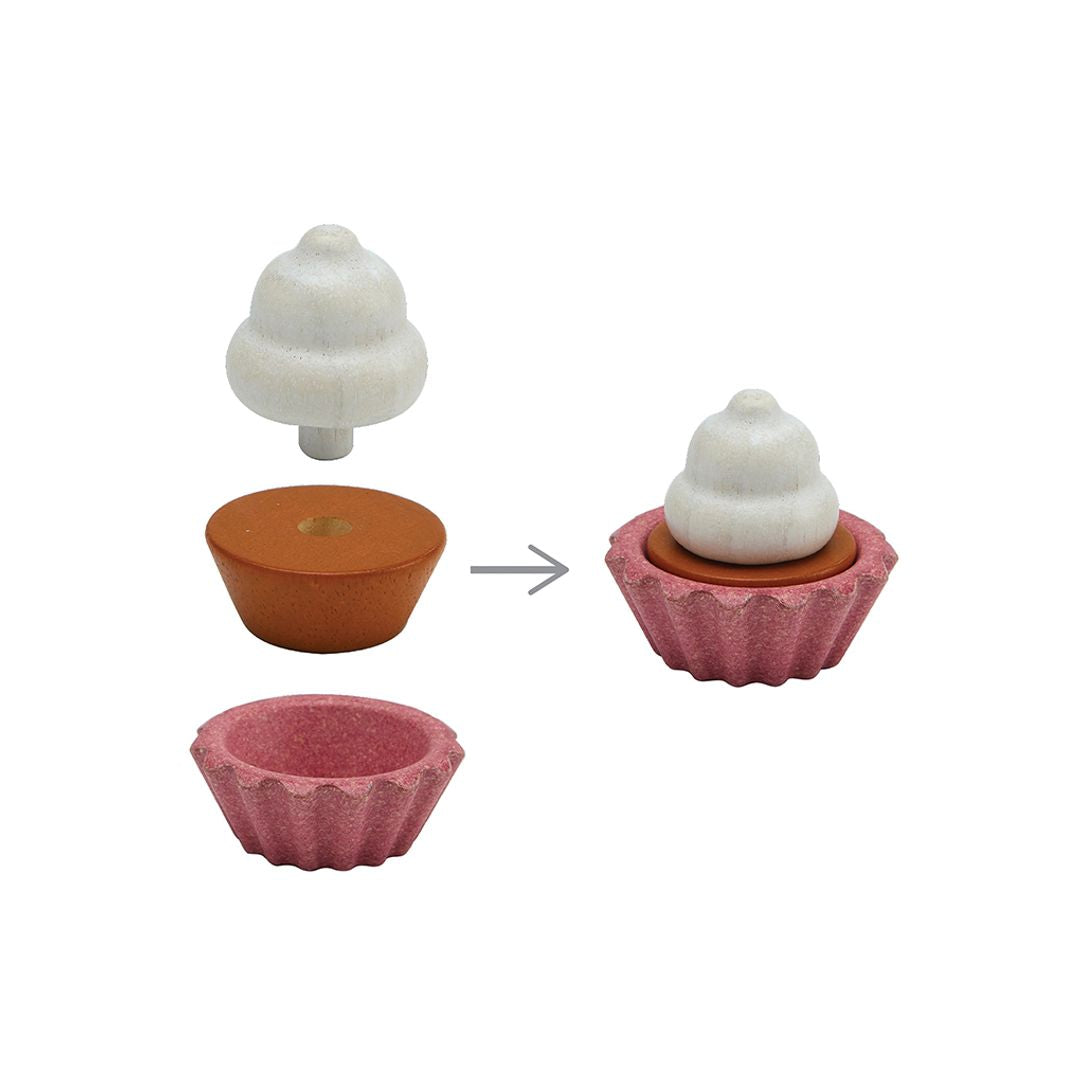 Plan Toys Cupcake Set