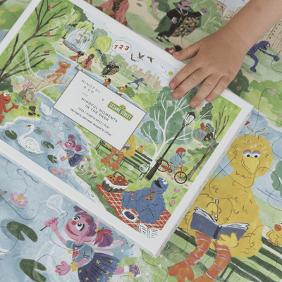 Mindful Moments with Sesame Street Floor Puzzle