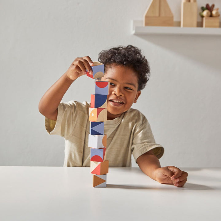 Plan Toys Geo Pattern Cubes