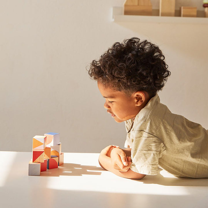 Plan Toys Geo Pattern Cubes