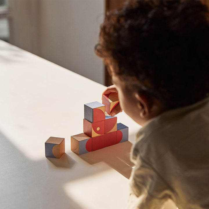 Plan Toys Geo Pattern Cubes