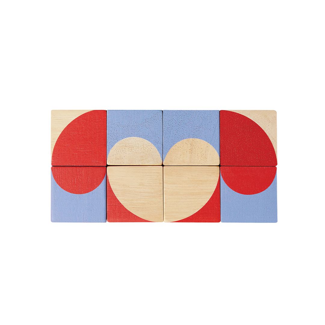 Plan Toys Geo Pattern Cubes