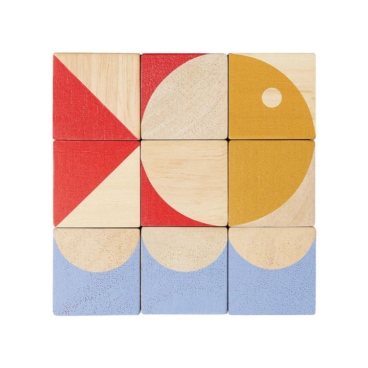 Plan Toys Geo Pattern Cubes