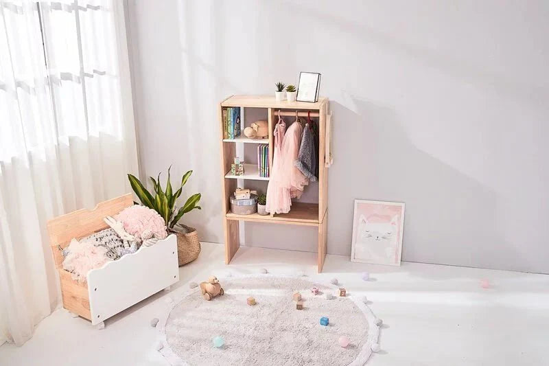 Calla Lid Toy Storage Cabinet - 2-in-1 Storage Box &amp; Bench