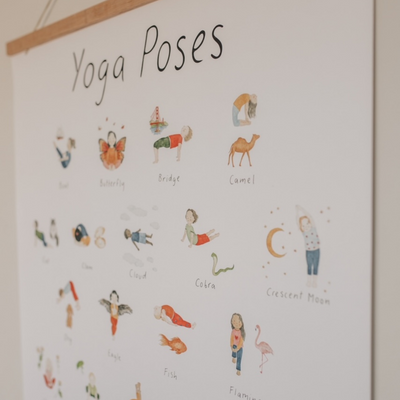 Yoga Poses Print