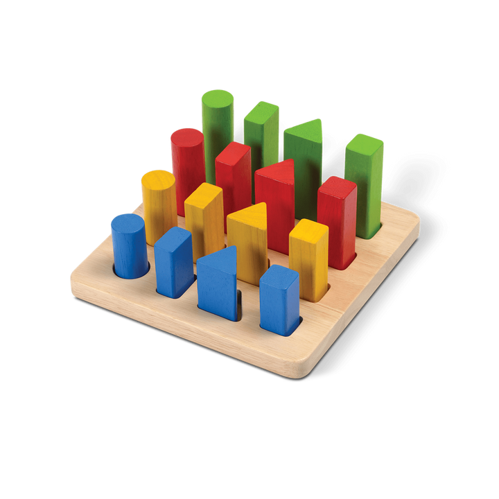 Plan Toys Geometric Peg Board