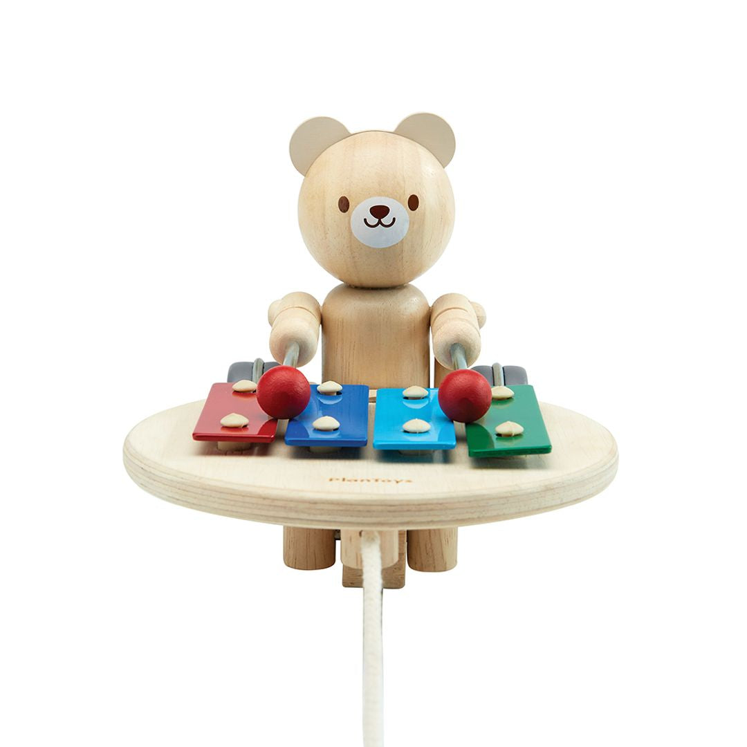 Plan Toys Pull Along Musical Bear