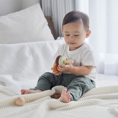 Plan Toys My First Stacking - Modern Rustic