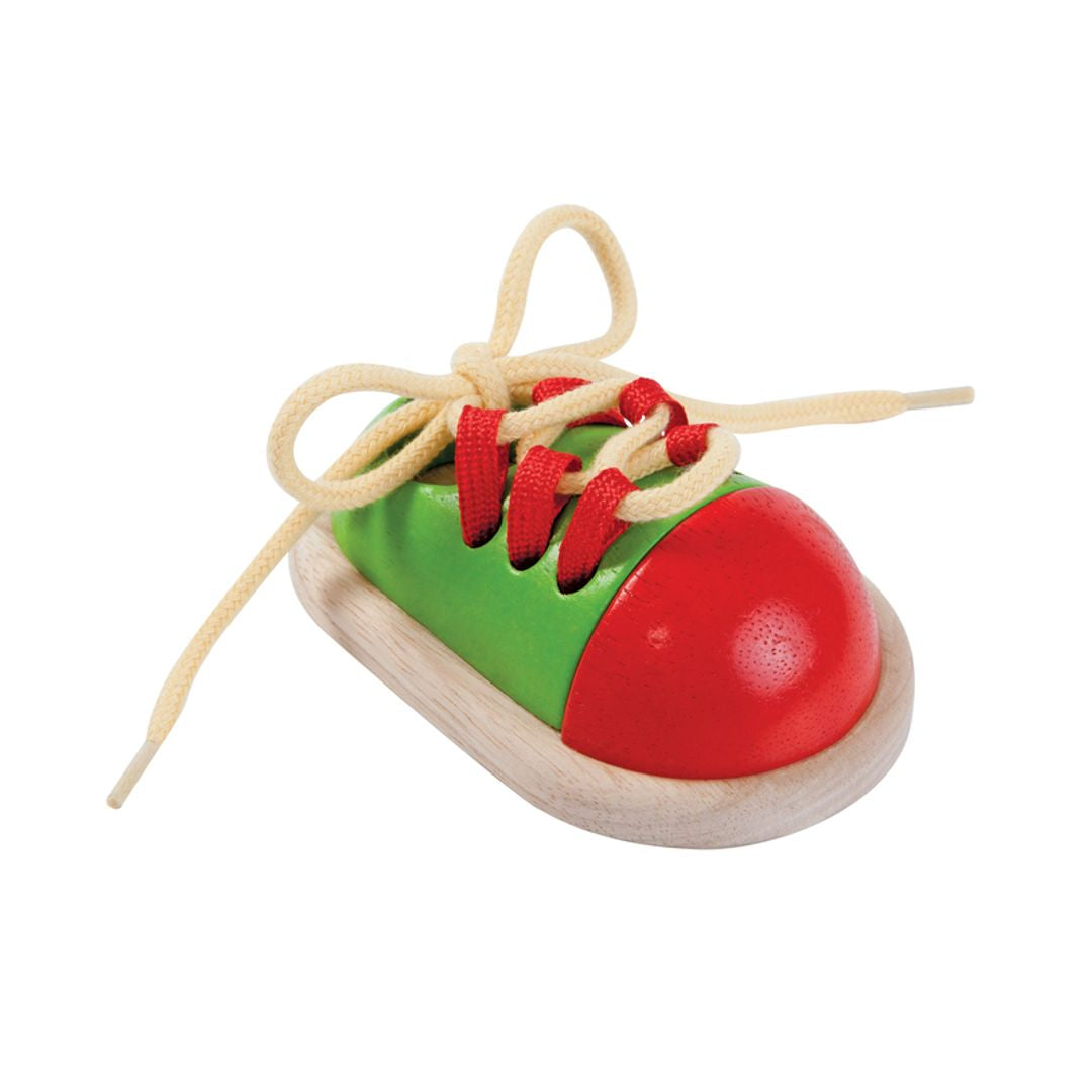 Plan Toys Tie-Up Shoe