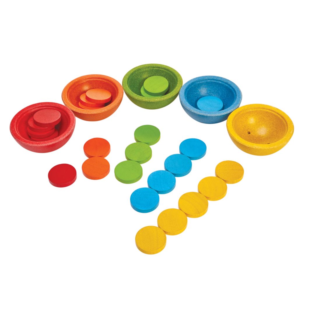 Plan Toys Sort &amp; Count Cups