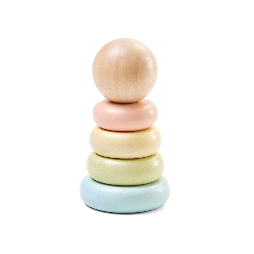 Plan Toys First Stacking Ring - Pastel
