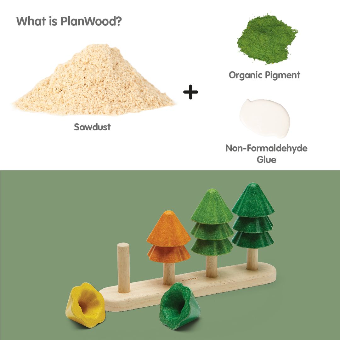 Plan Toys Sort &amp; Count Trees