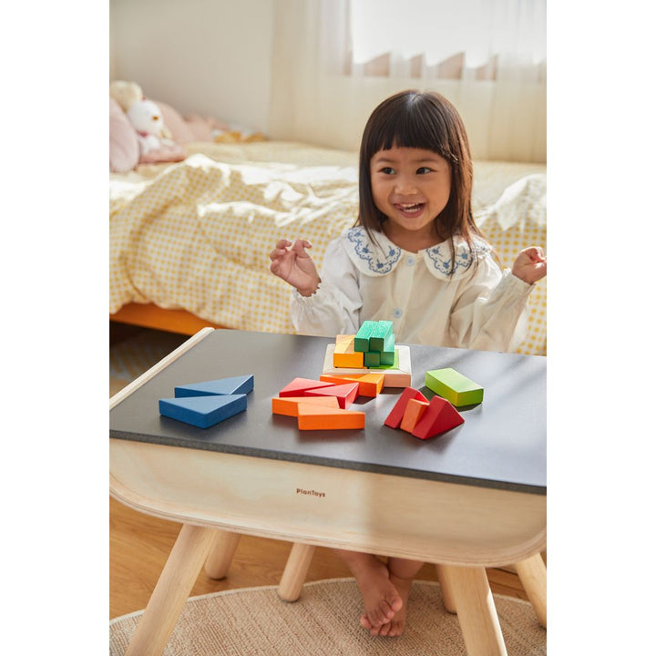 Plan Toys Fraction Blocks - Unit Plus