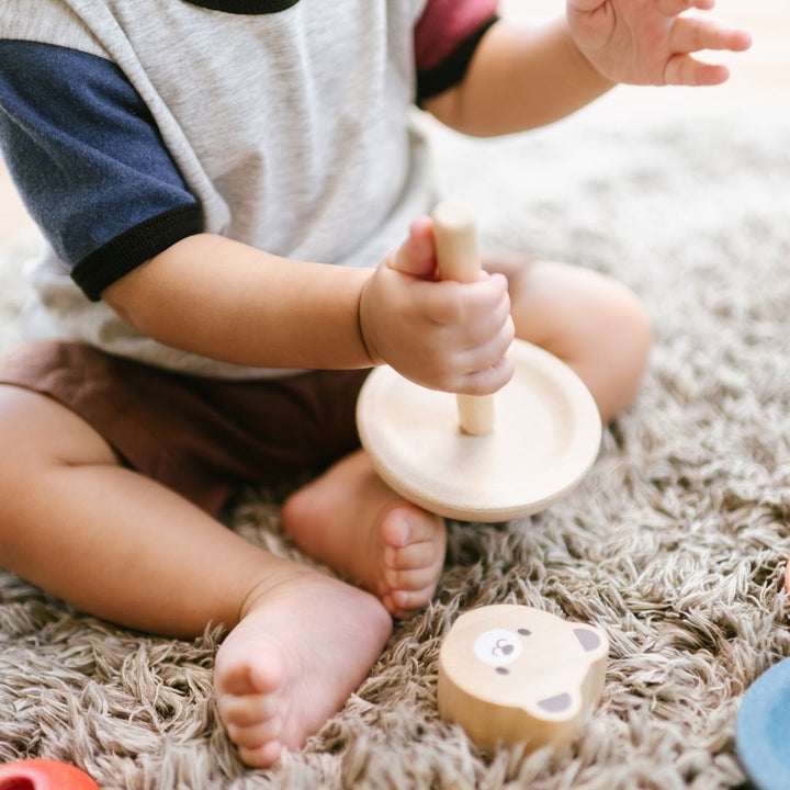 Plan Toys Stacking Ring - Bear