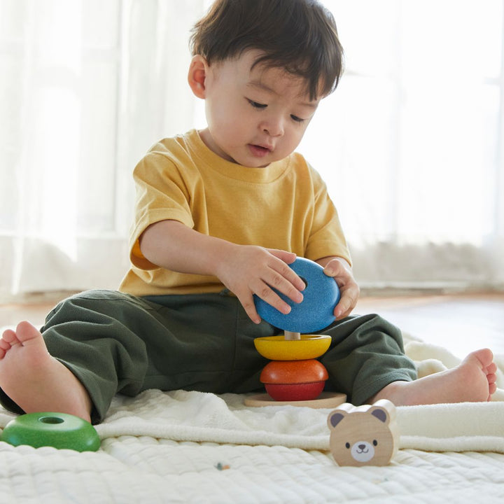 Plan Toys Stacking Ring - Bear