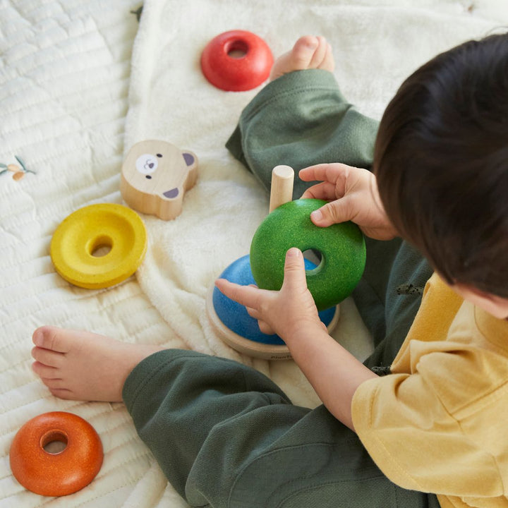 Plan Toys Stacking Ring - Bear