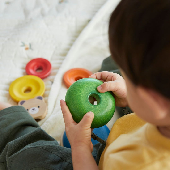 Plan Toys Stacking Ring - Bear