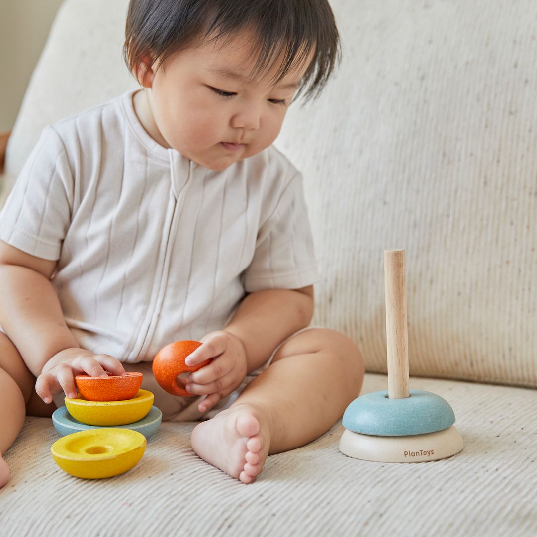 Plan Toys Stacking Ring - Cups