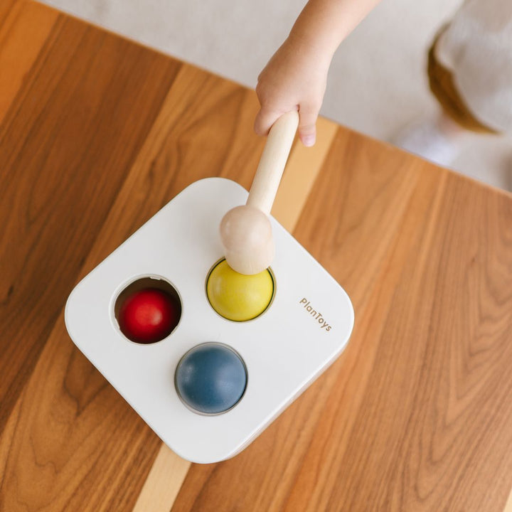 Plan Toys Punch &amp; Drop Bin