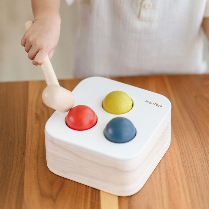 Plan Toys Punch &amp; Drop Bin