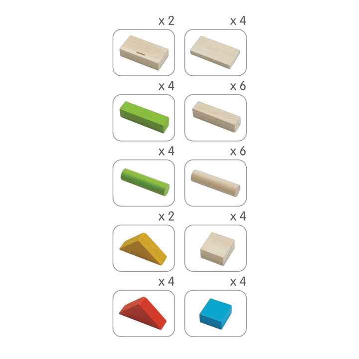 Plan Toys 40 Unit Blocks