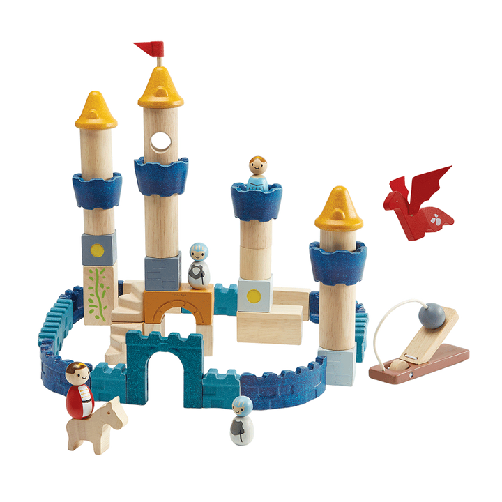 Plan Toys Castle Blocks, Orchard