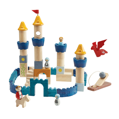 Plan Toys Castle Blocks, Orchard