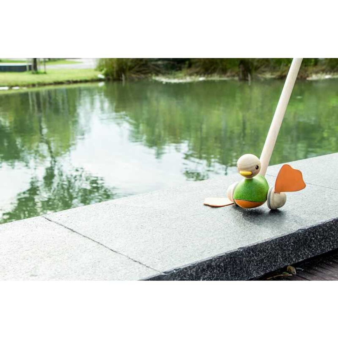Plan Toys Push Along Duck