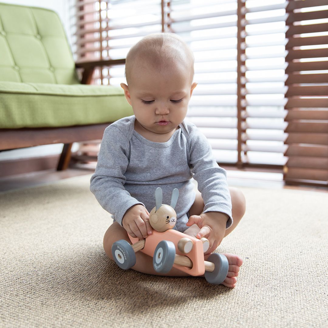 Plan Toys Bunny Racing Car