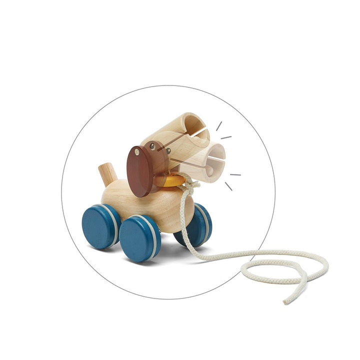 Plan Toys Push &amp; Pull Puppy
