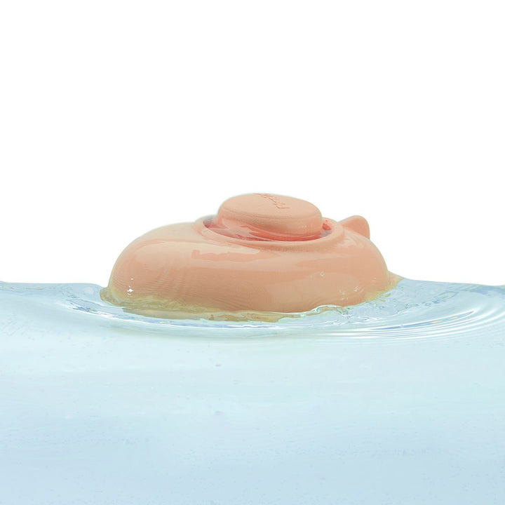 Plan Toys Rubber Convertible Boat - Pastel Orange
