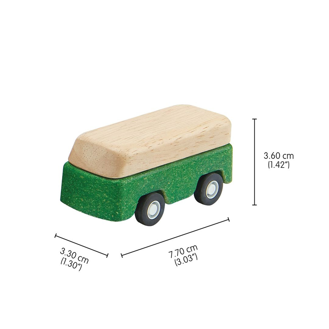 Plan Toys Green Bus