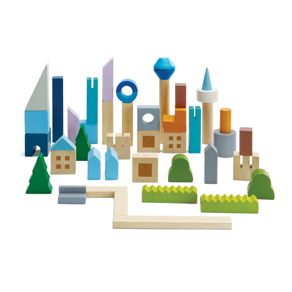 Plan Toys Urban City Blocks