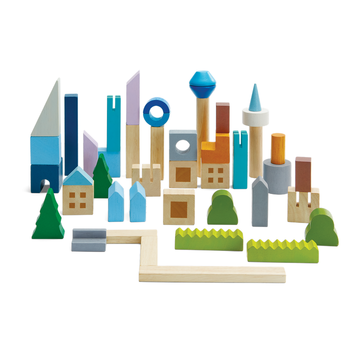 Plan Toys Urban City Blocks