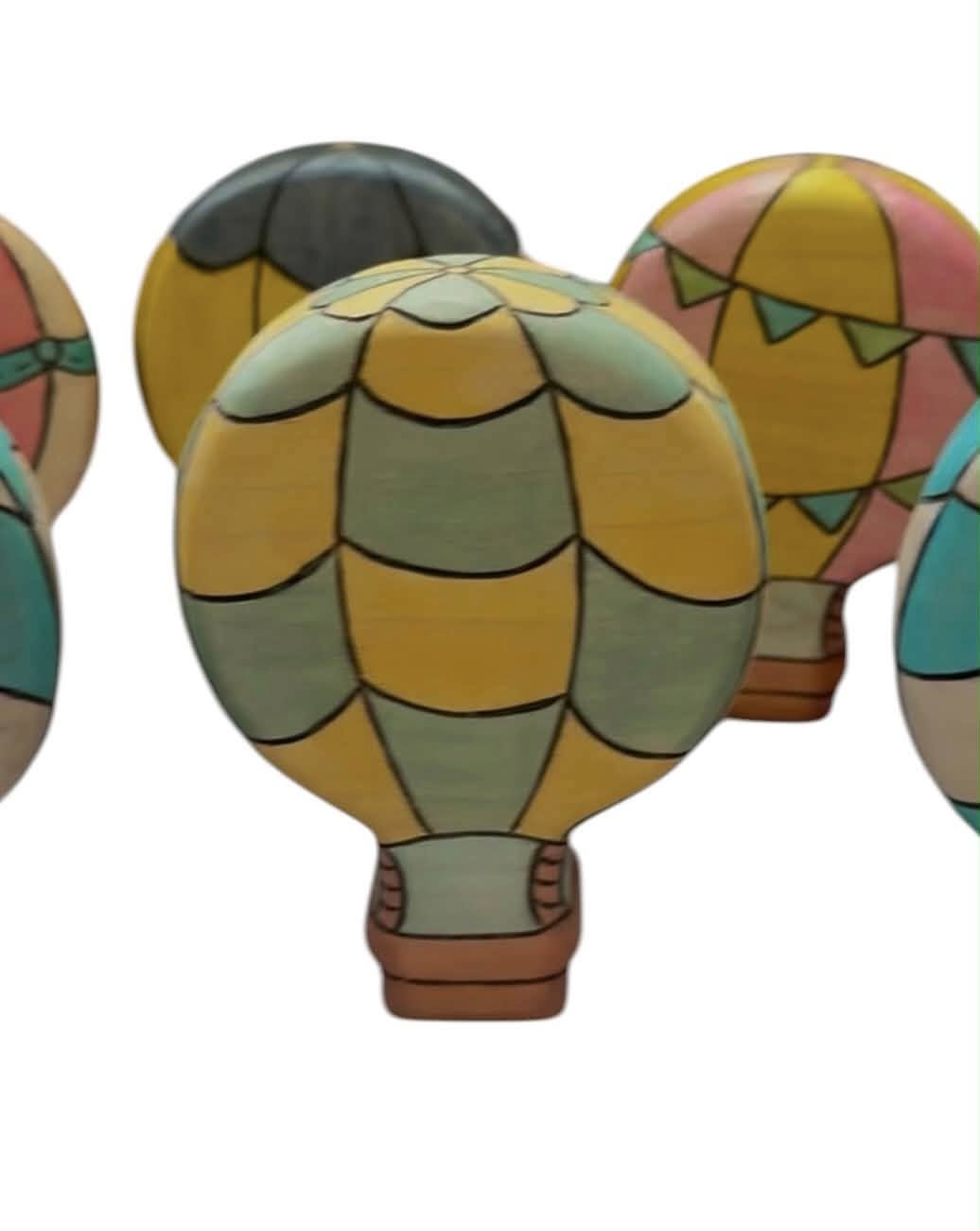 Wooden Hot Air Balloon