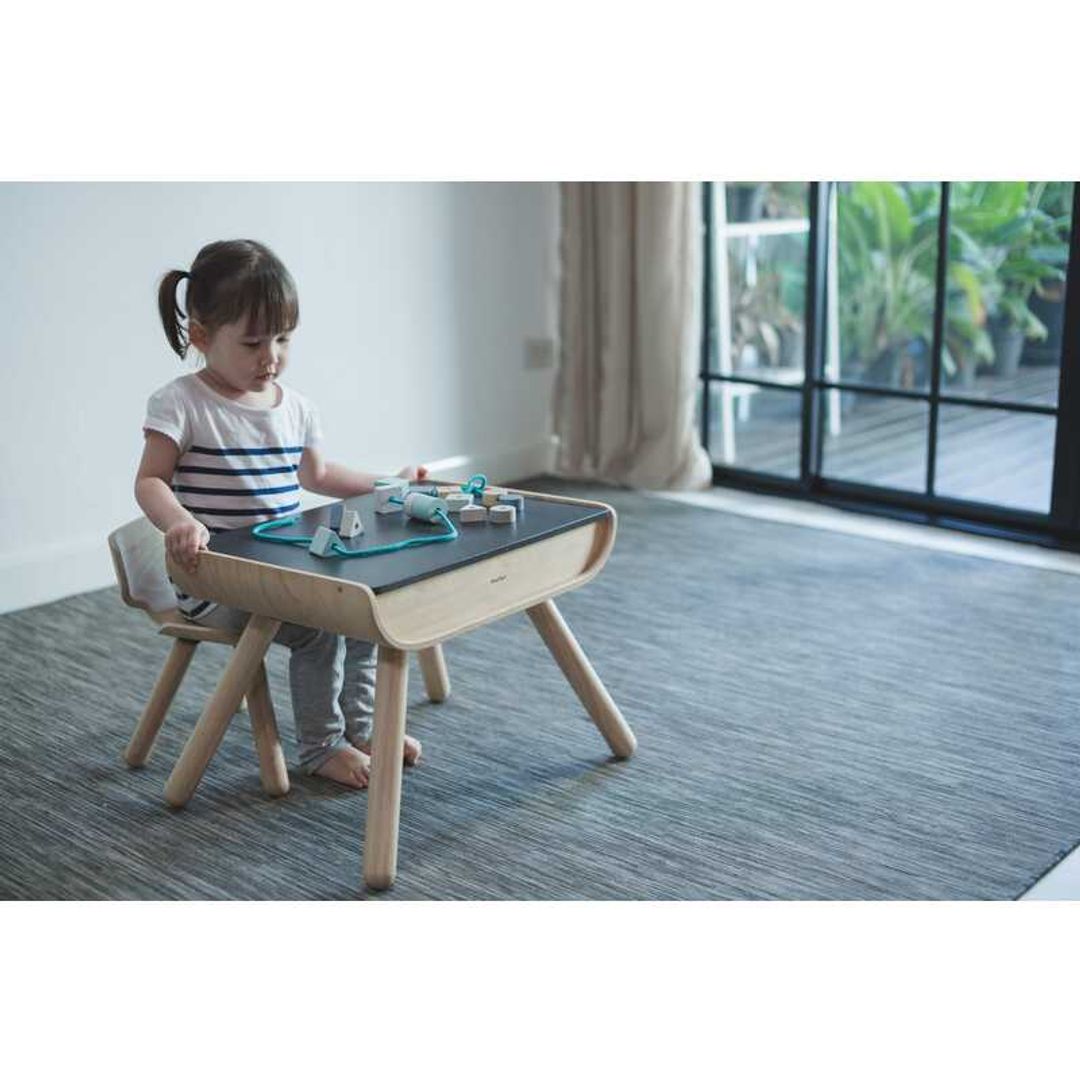 Plan Toys Table & Chair, Black