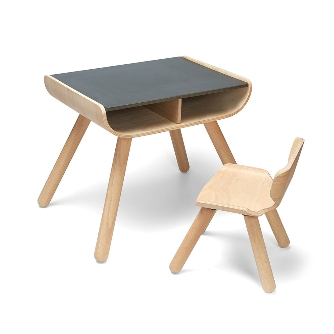 Plan Toys Table &amp; Chair, Black