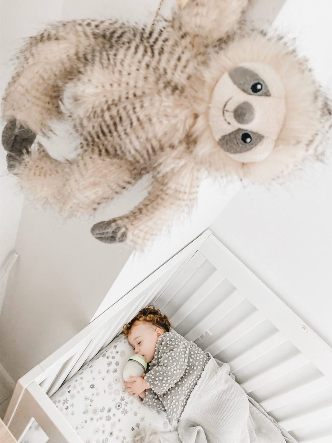 Simon Sloth Luxe Fur Plush Toy