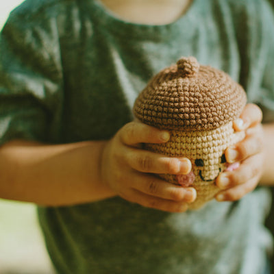 Pretend Play Food Rattle - Acorn