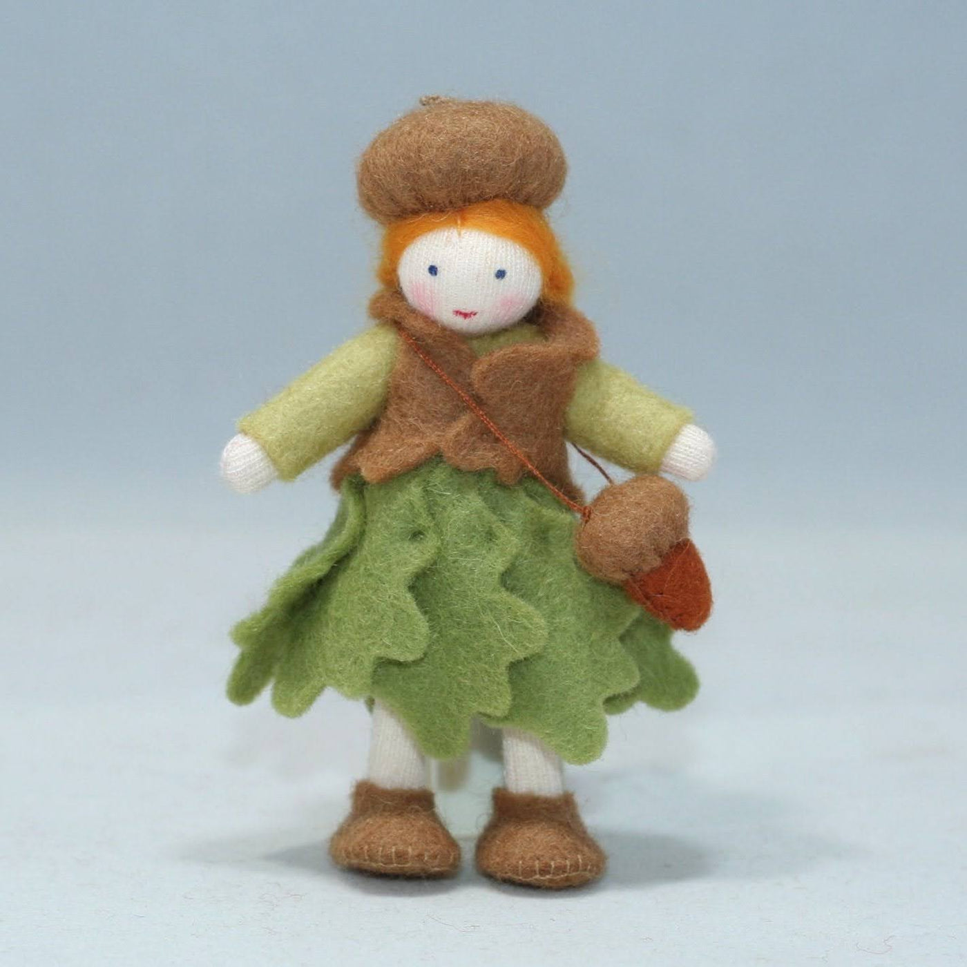 Acorn Girl (3.5") | Fair Skin Tone