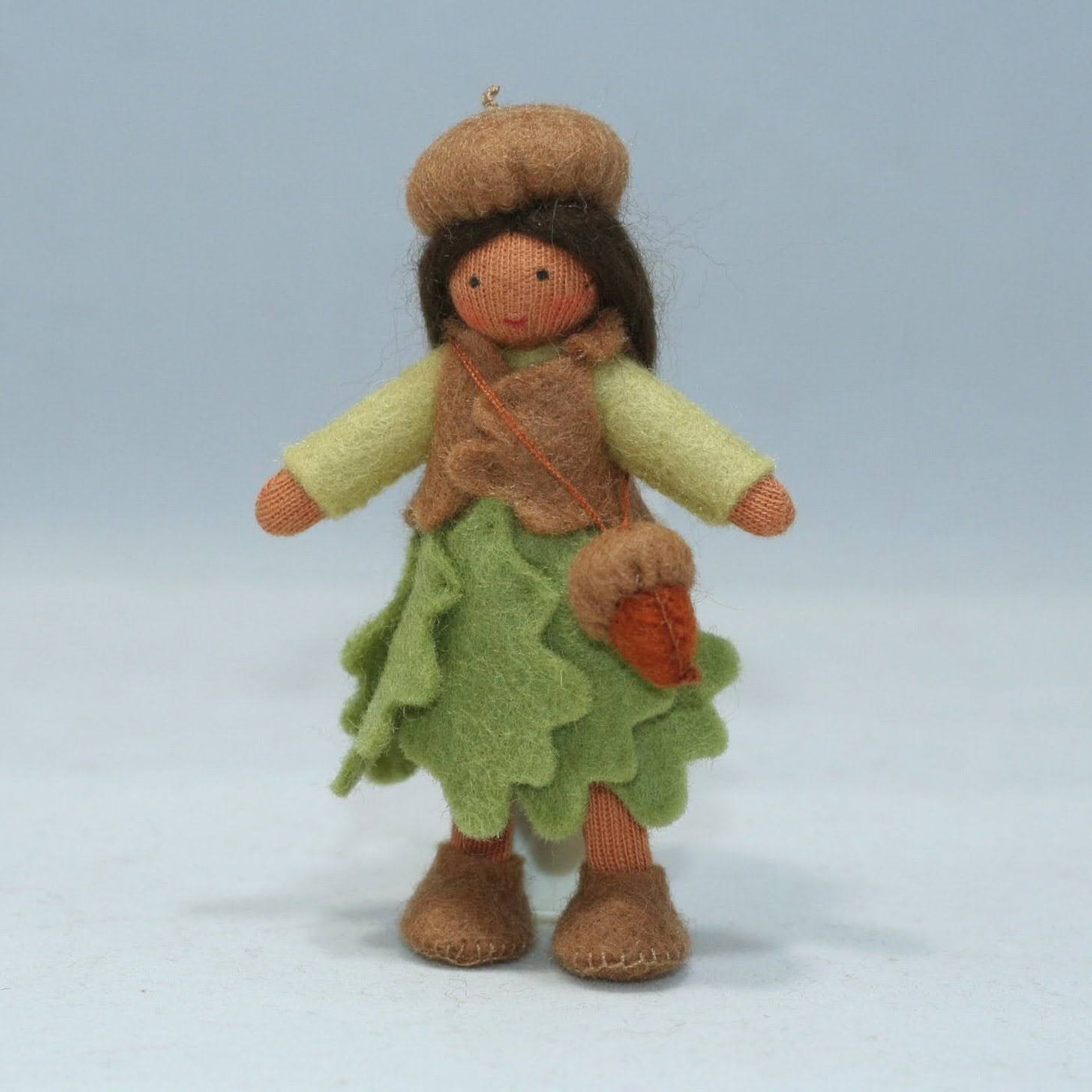 Acorn Girl (3.5") | Medium Skin Tone