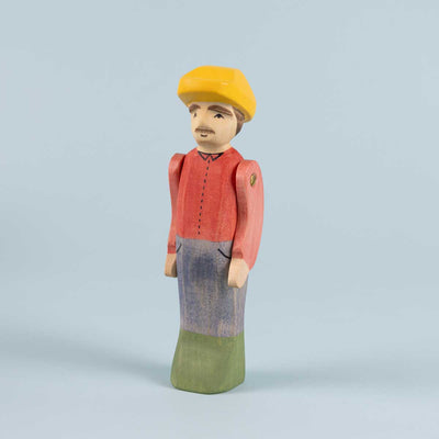 Atelier des Peupliers Wooden Farmer, Male