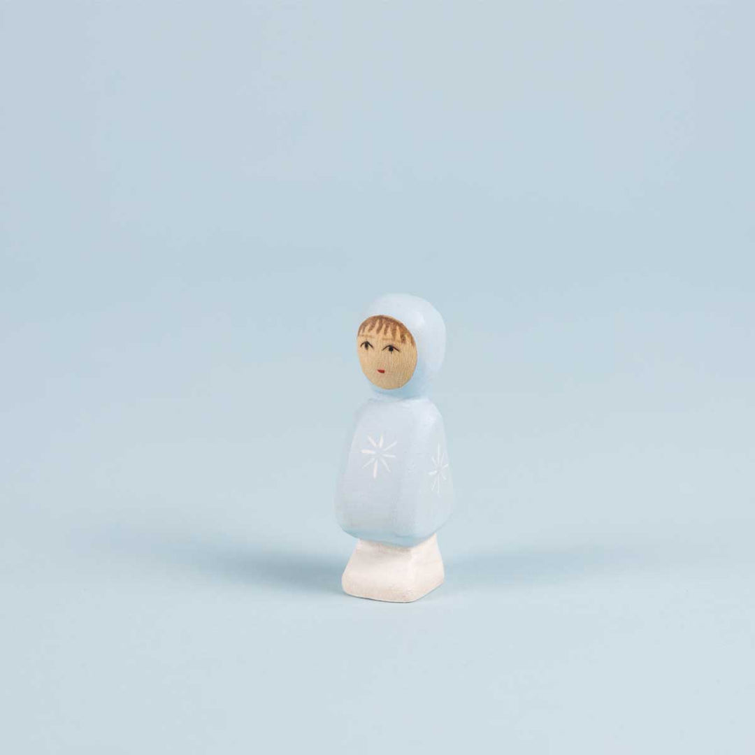 Sale Atelier des Peupliers Wooden Farmer, Standing Baby