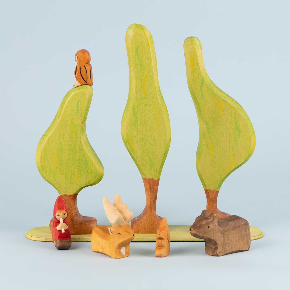 Atelier des Peupliers Woodlands Forest Set (Elf, Animals, and Poplar Trees)