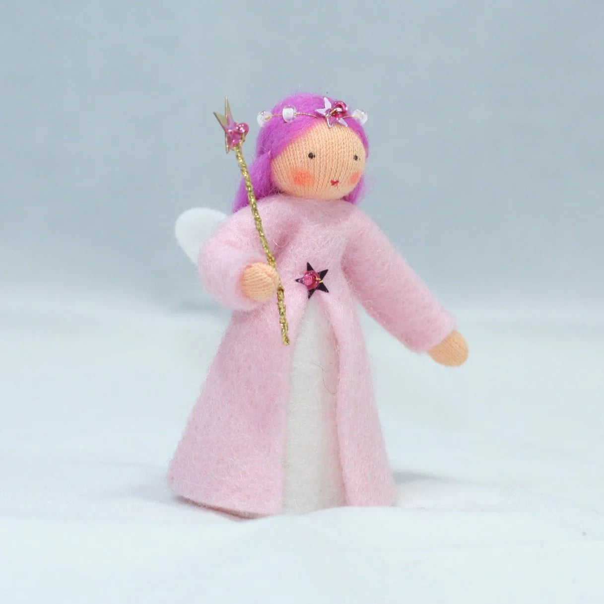 Pre-Order Aurora Borealis Fairy, Pink Dress, Light Skin Tone (Ships in November)