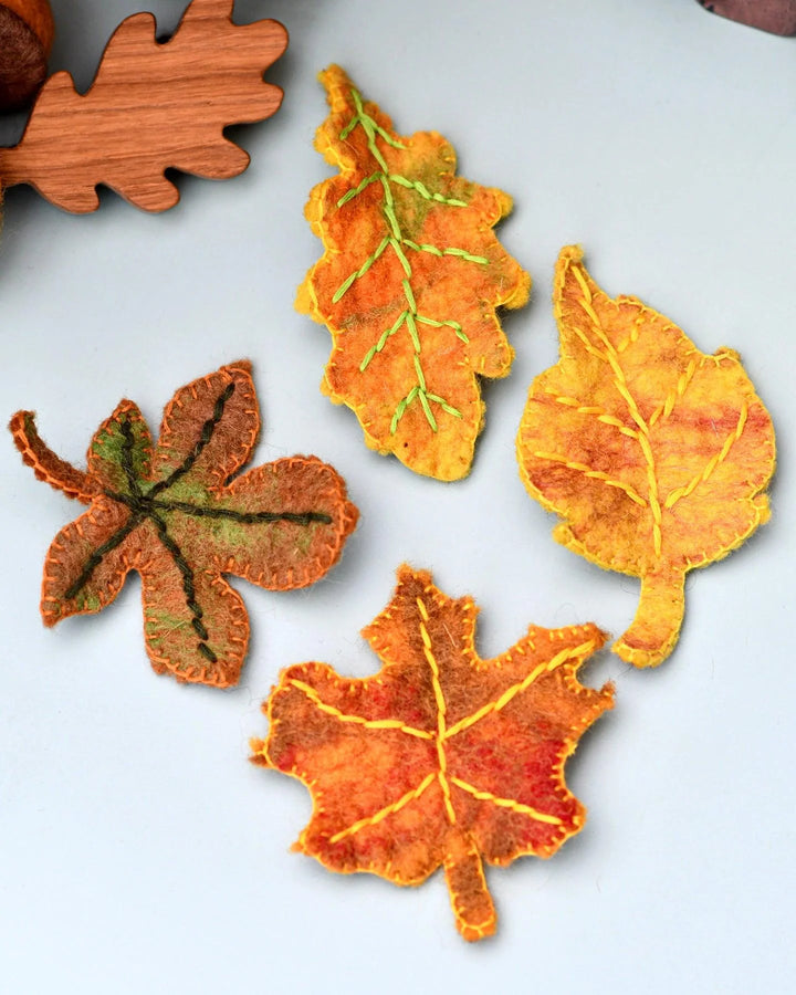 Felt Autumn or Fall Leaves