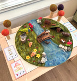 Whimsical Play Mat, handmade felt toy from Little Brood. · view 4