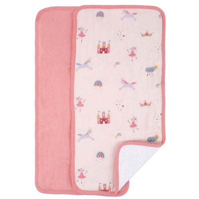 Chateau Magique 2 Pk Burp Cloth Set
